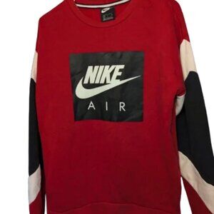 Nike Red Sweatshirt - Size S - Made in Malaysia - Used, No Flaws